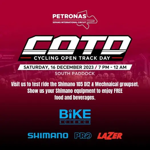 Circuit for Cycling Open Track Day.