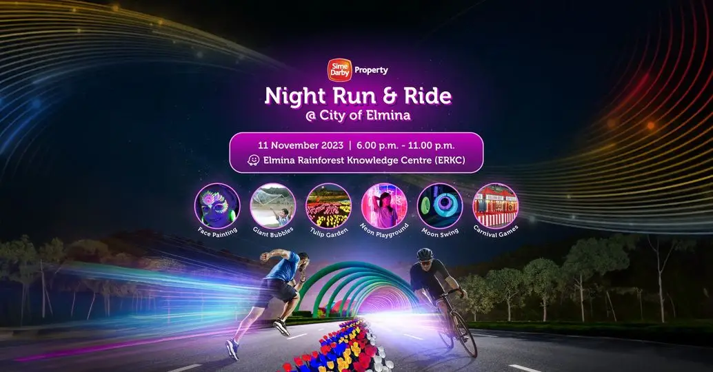 Night Run & Ride at the City of Elmina