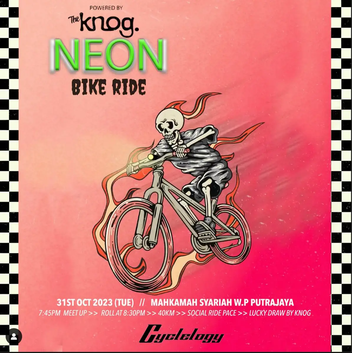 EMBRACE THE MYSTERIOUS NEON RIDE with KNOG