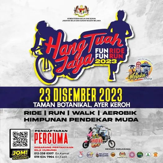 Hang Tuah Jaya Fun Ride & Run 2023
