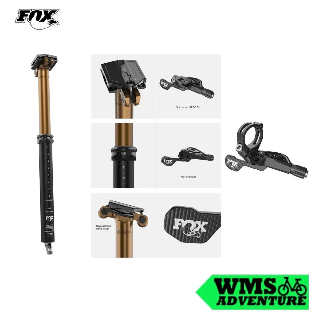 FOX FACTORY DROPPER SEAT POST TRANSFER WITH REMOTE LEVER
