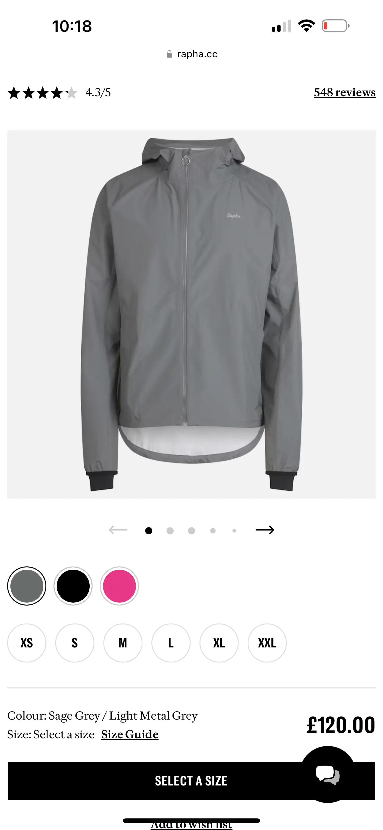 Rapha Men’s Commuter Jacket