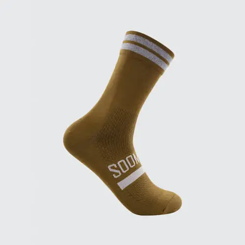 SOOMOM REFLECTIVE CHIC LOGO CYCLING SOCKS