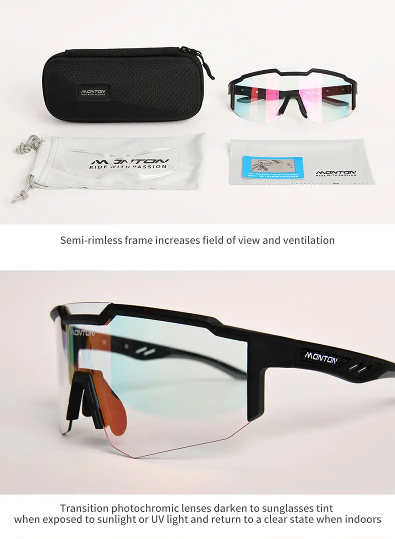 MONTON PHOTOCHROMIC CYCLING SUNGLASSES NIFO