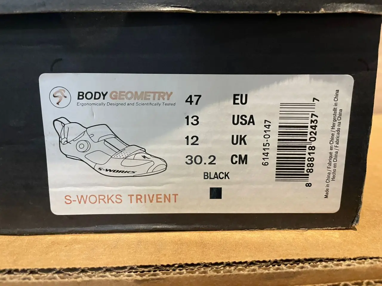 S-WORKS TRIVENT CARBON SHOE CHEAP CHEAP SELLING !