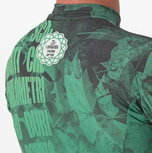 CASTELLI GRAN FONDO Il LOMBARDIA JERSEY - GREEN AUTHENTIC