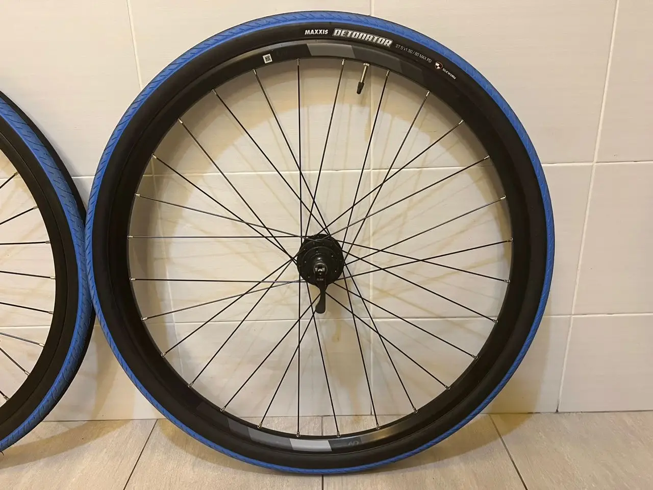 Wheelset and tire taken from Giant Liv Temp E+