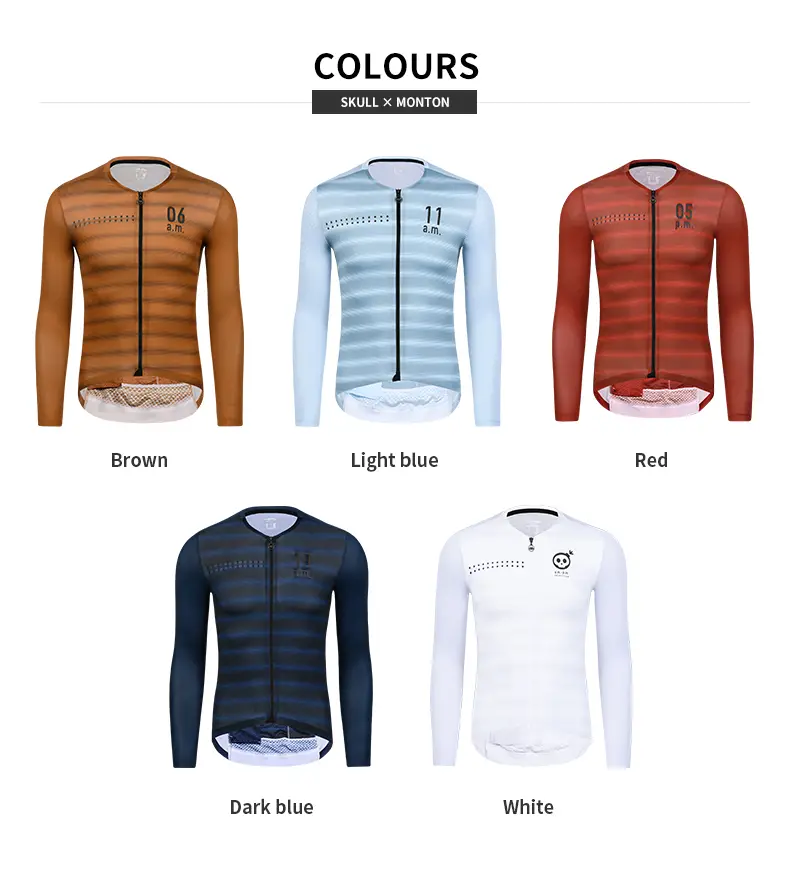 Monton Women Cycling Jersey Long Sleeve & Short Sleeve