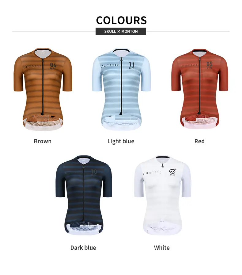Monton Women Cycling Jersey Long Sleeve & Short Sleeve