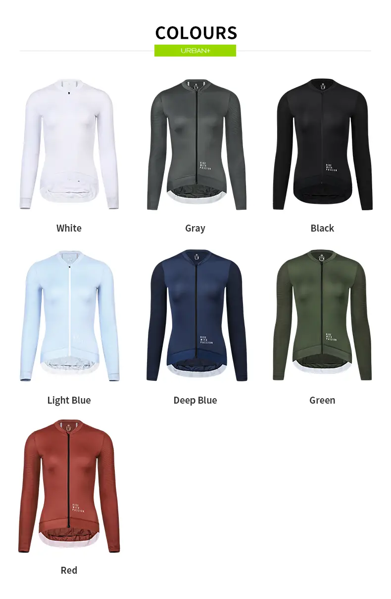 Monton Women Cycling Jersey Long Sleeve & Short Sleeve