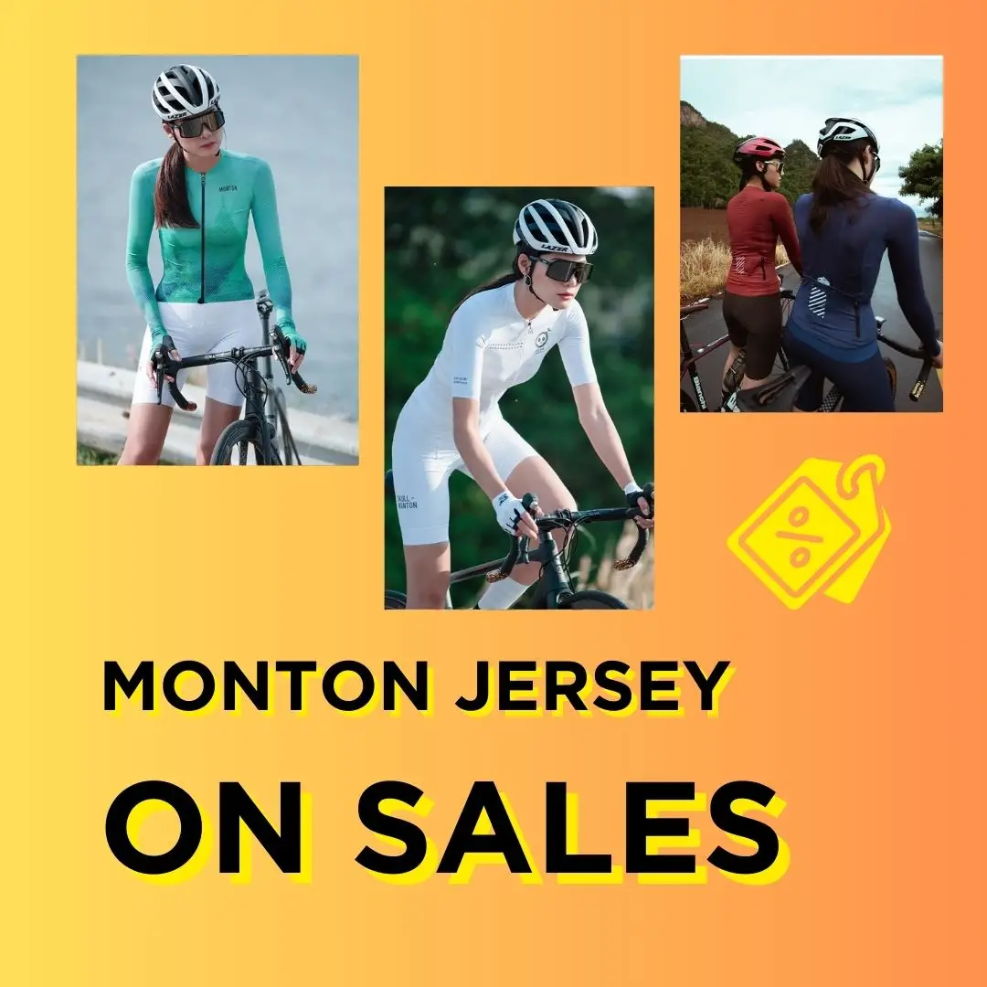 Monton Women Cycling Jersey Long Sleeve & Short Sleeve