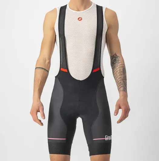 CASTELLI GIRO D'ITALIACOMPETIZIONE BIB SHORT - BLACK AUTHENTIC