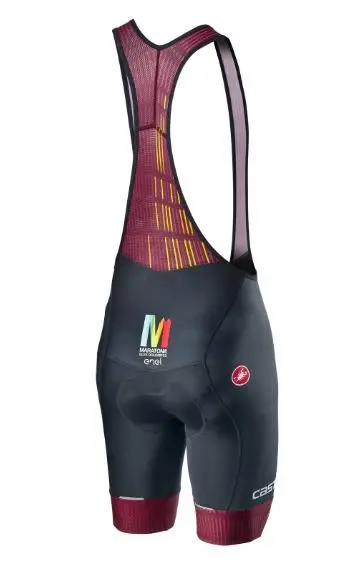 CASTELLI MARATONA DLES DOLOMITES - ENEL BIB SHORTS - BLUE AUTHENTIC