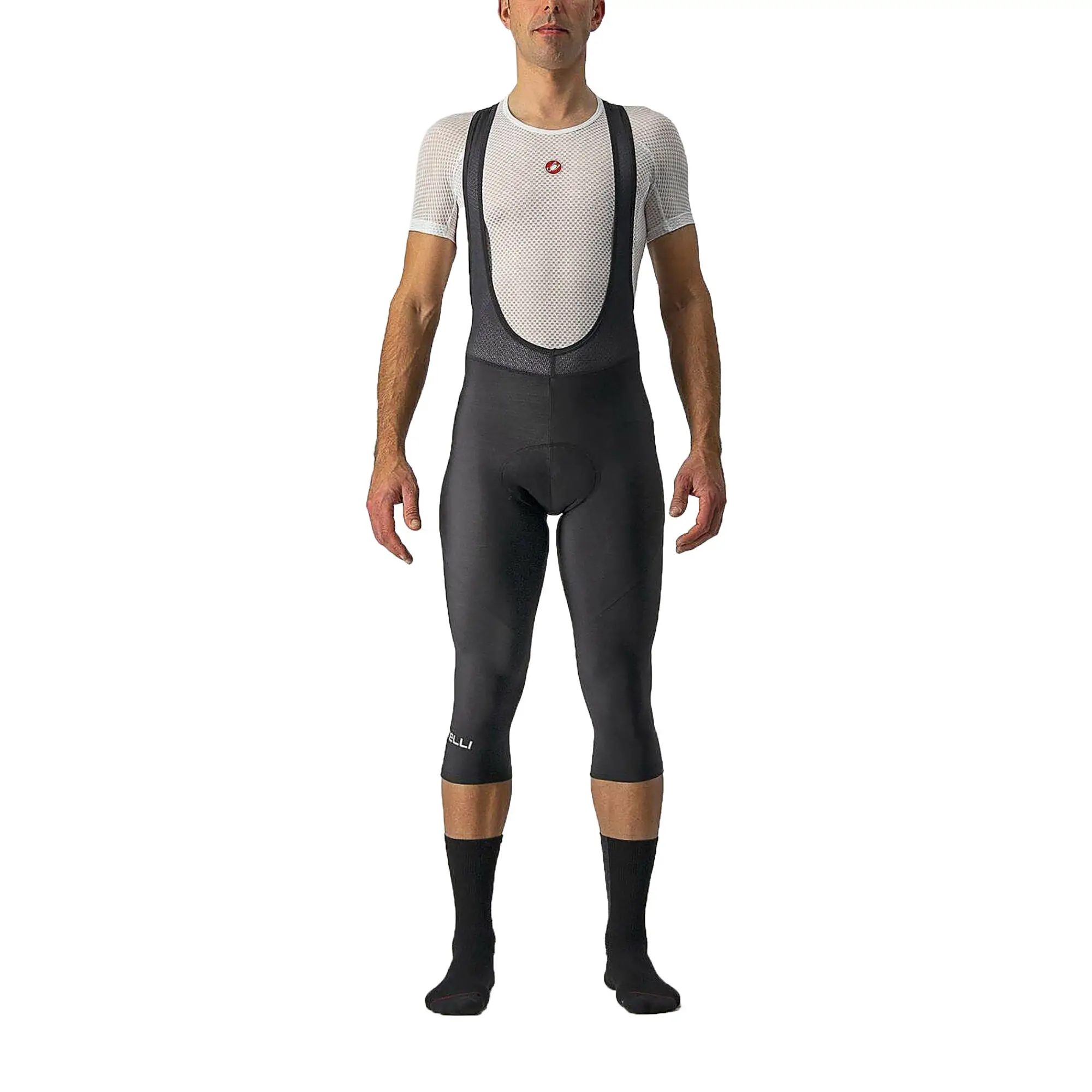 CASTELLI ENTRATA THERMAL BIB KNICKER - BLACK AUTHENTIC