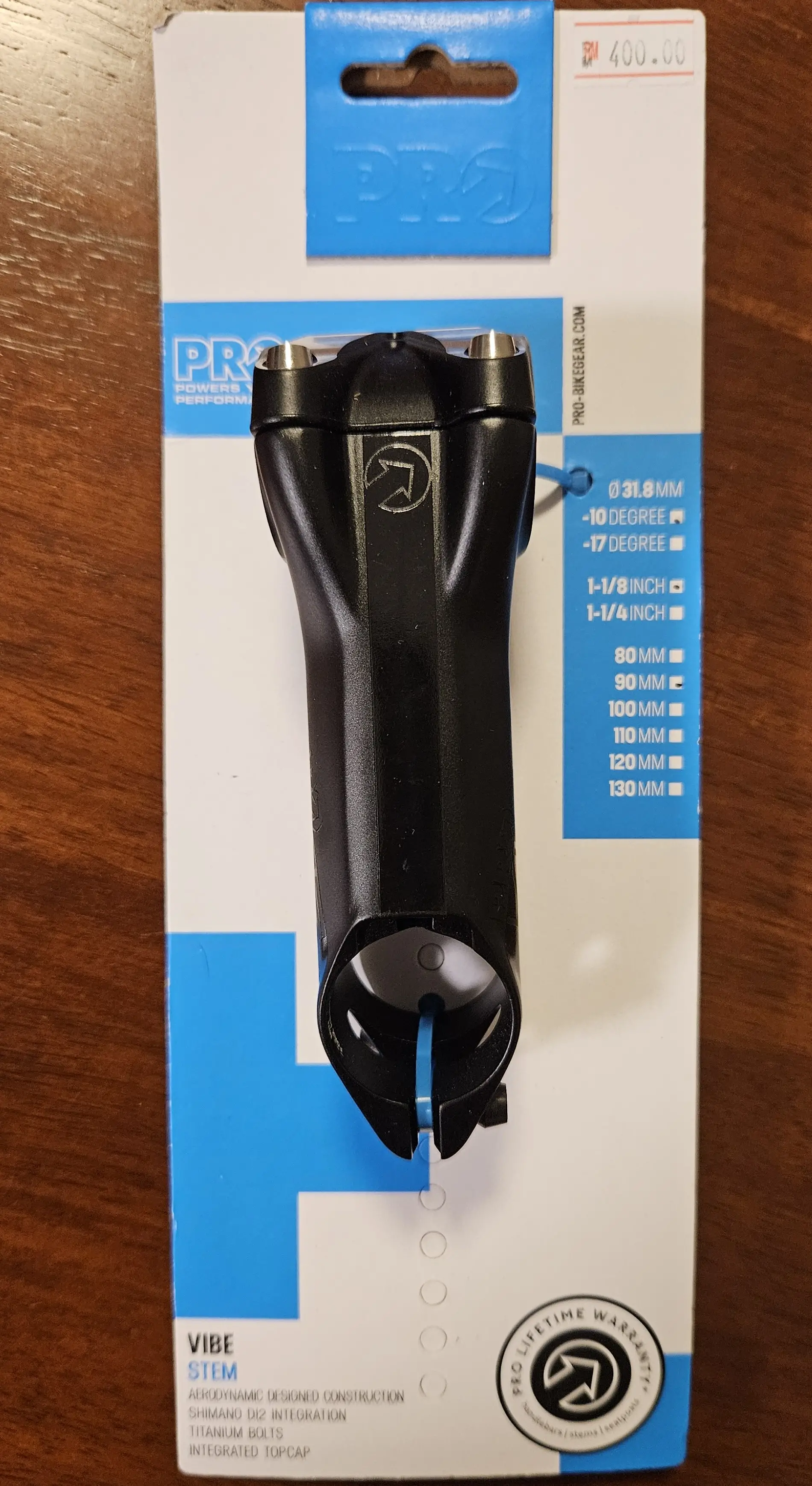 Pro Vibe Stem (7075-alloy)