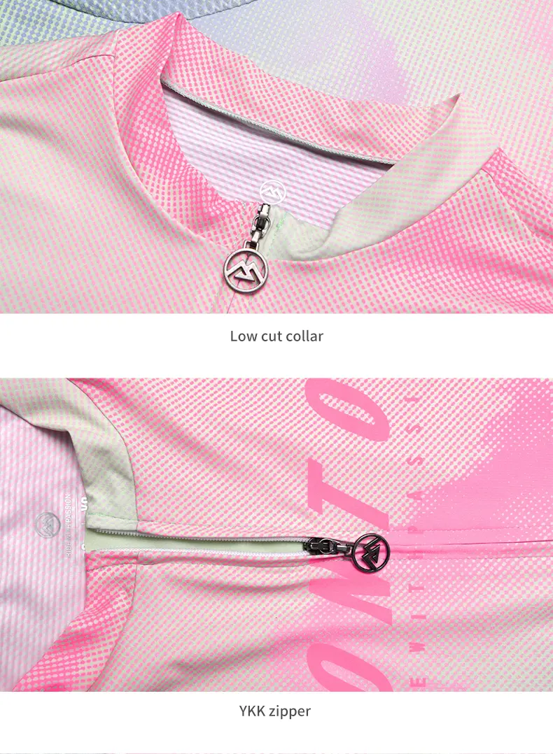 MONTON WOMENS/MENS CYCLING SHORT SLEEVE JERSEY GLOW