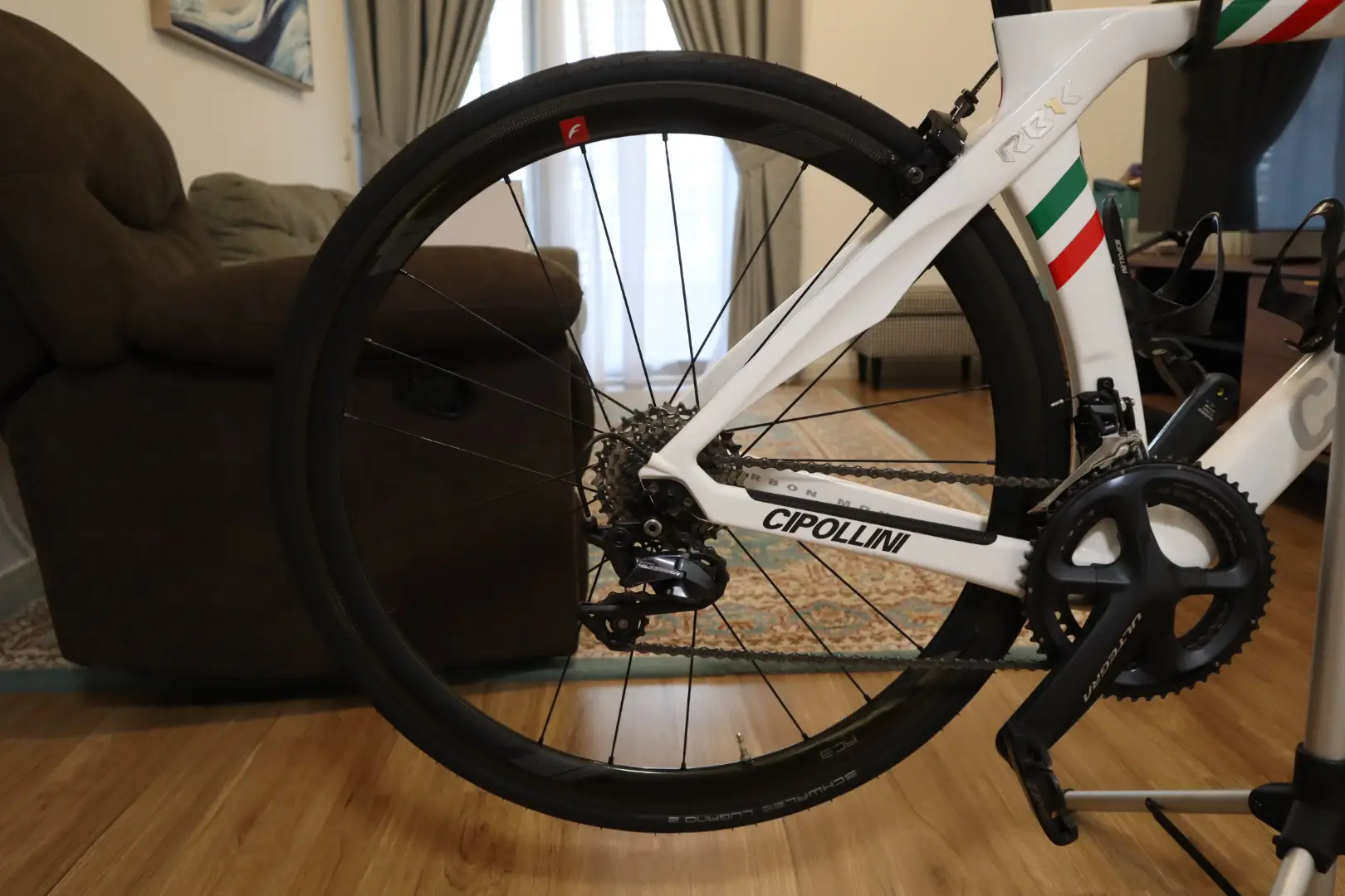 BICYCLE CIPOLLINI RB1K (HANDMADE IN ITALY) SIZE S COMBO DURAACE AND ULTEGRA