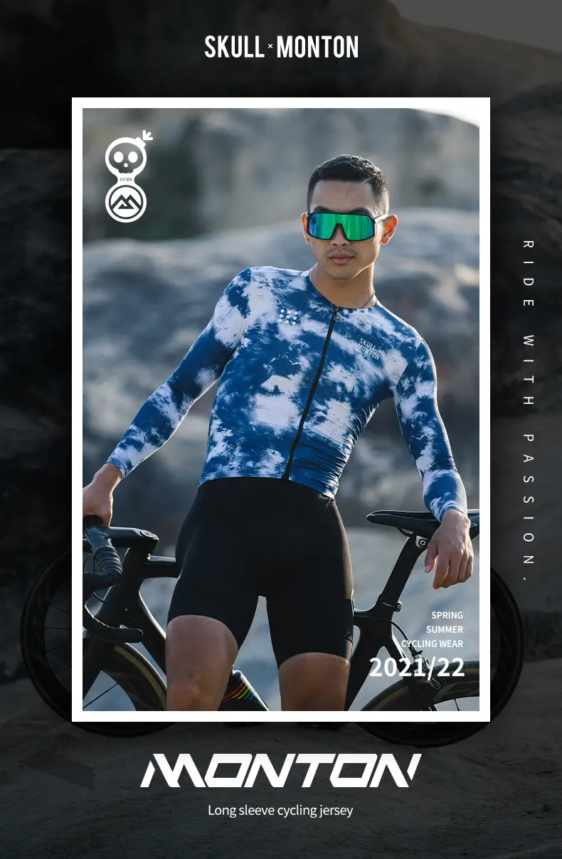 MONTON MEN CYCLING LONG SLEEVE JERSEY WINTERCOLD