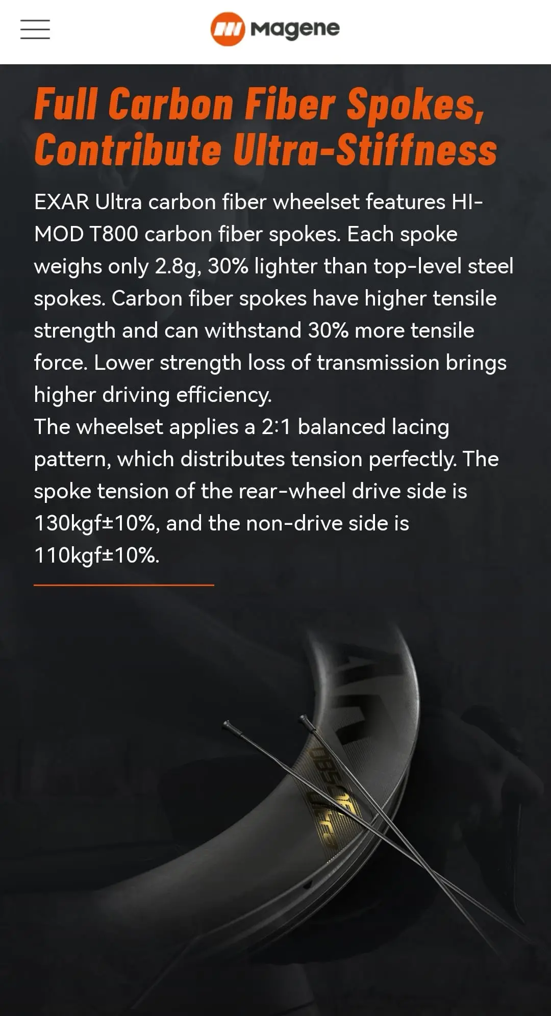 Exar DB508 Ultra Carbon Wheelset