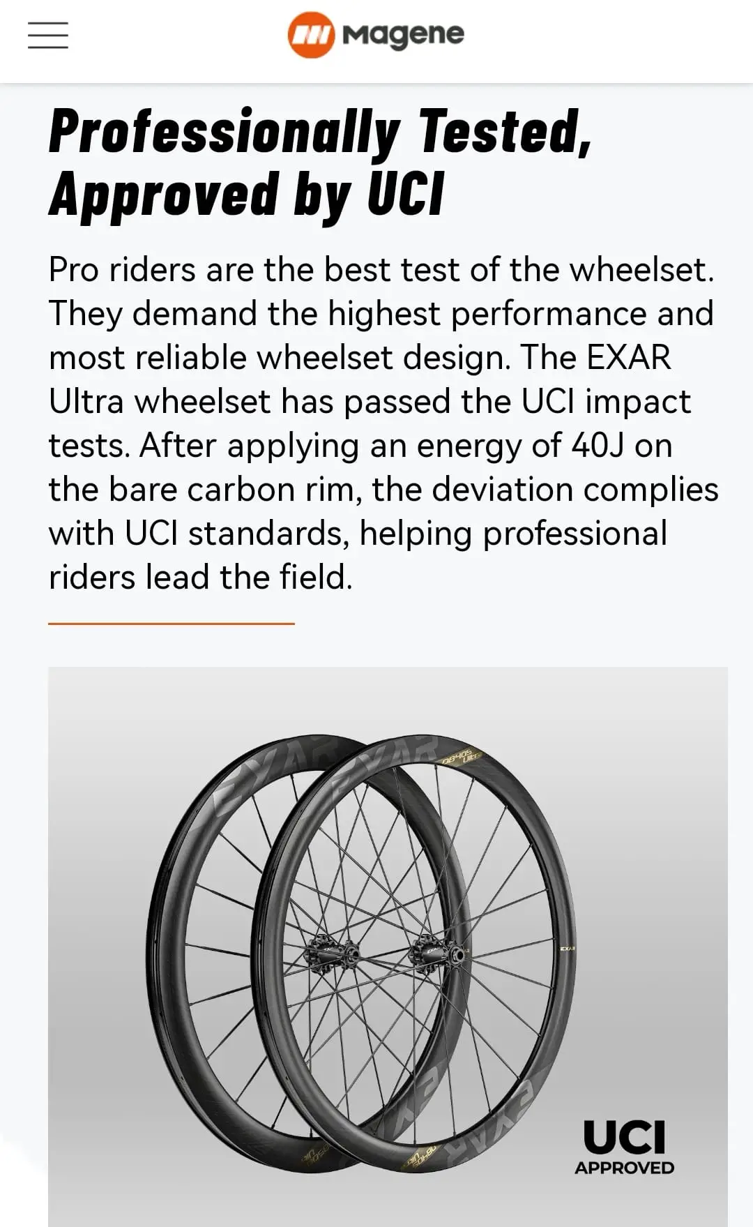 Exar DB508 Ultra Carbon Wheelset