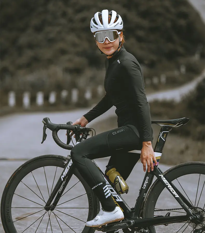 MONTON WOMENS SUMMER CYCLING BIB TIGHTS MOTO