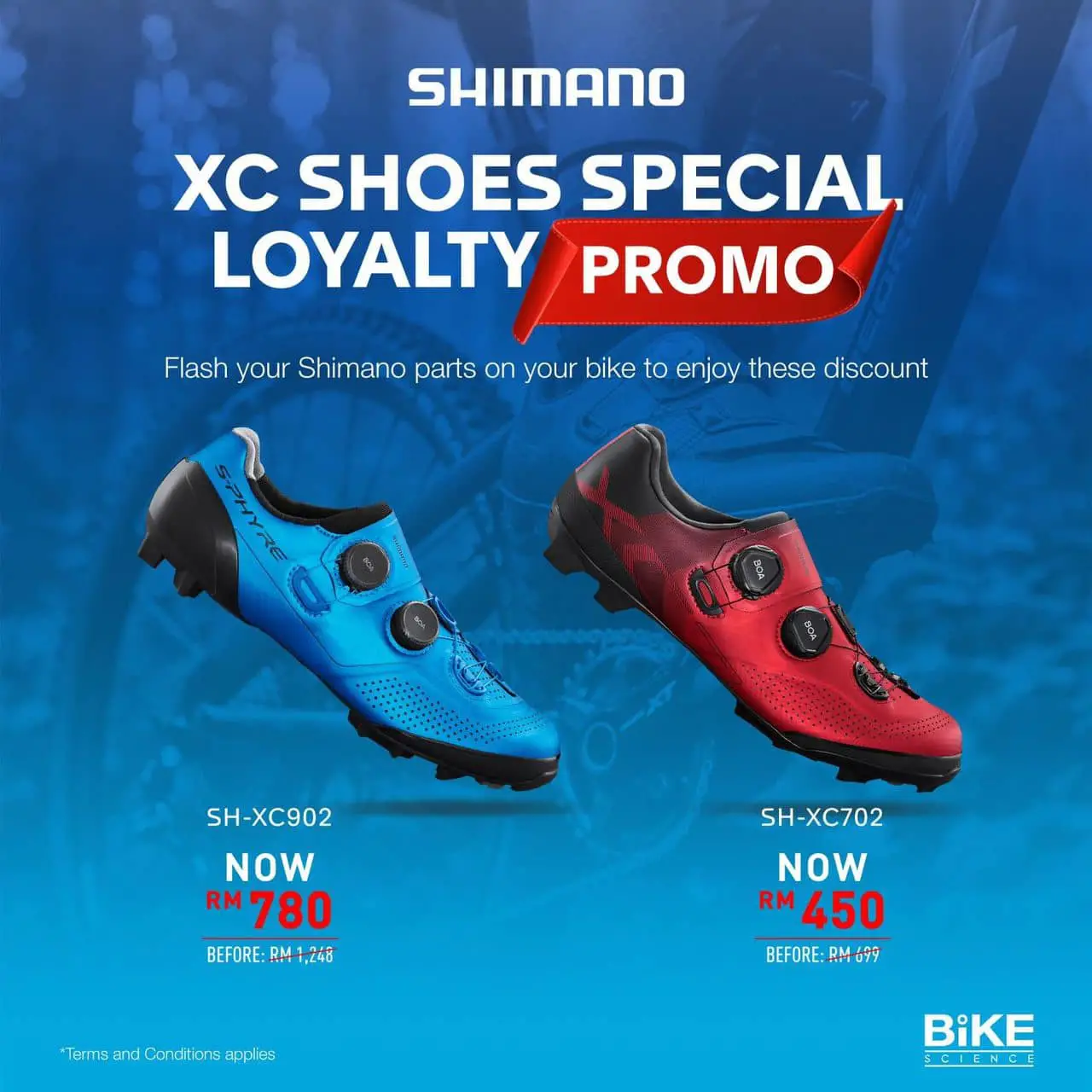 Shimano XC702 MTB Shoes