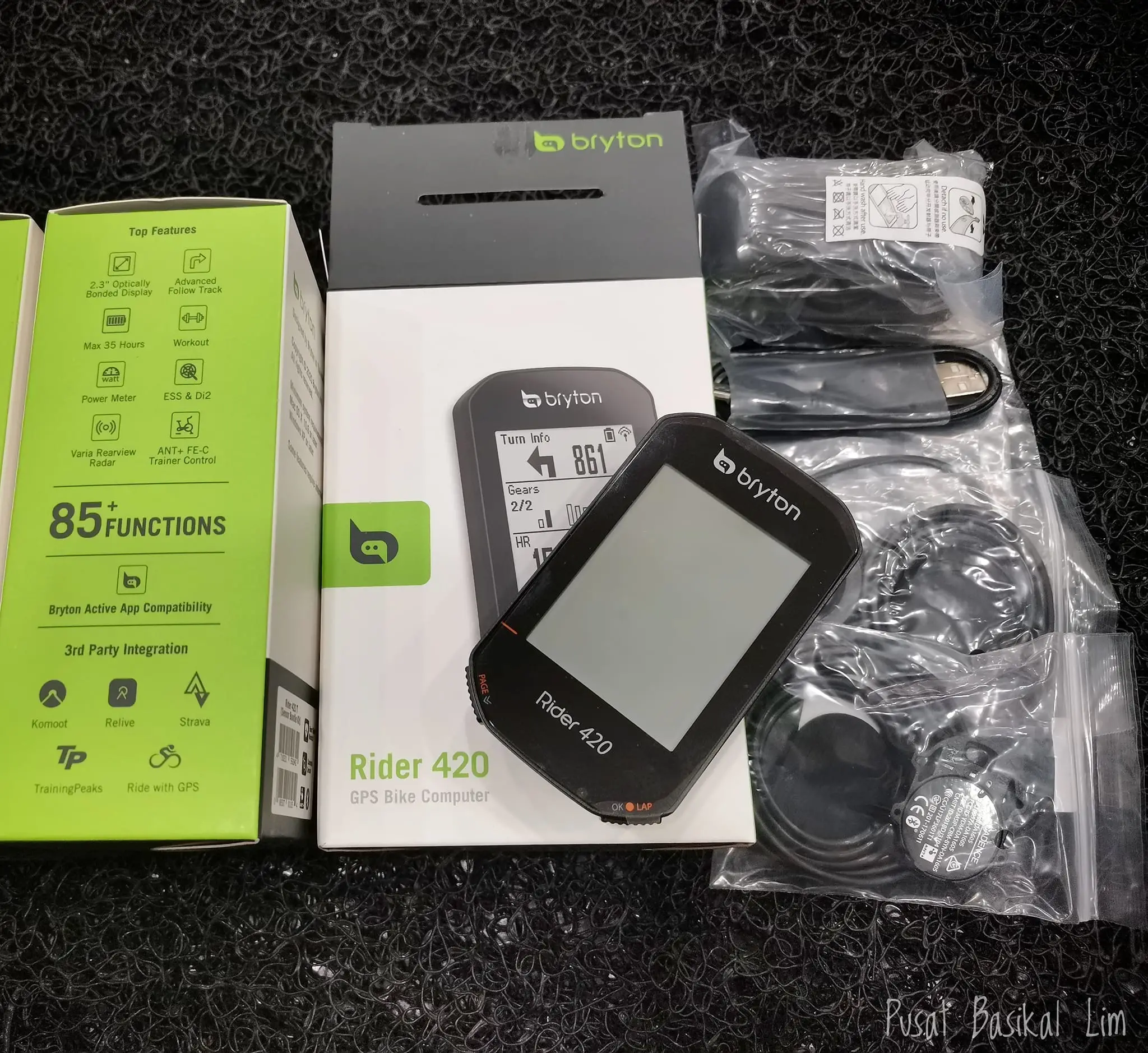 bryton Rider 420T GPS Bike Computer
