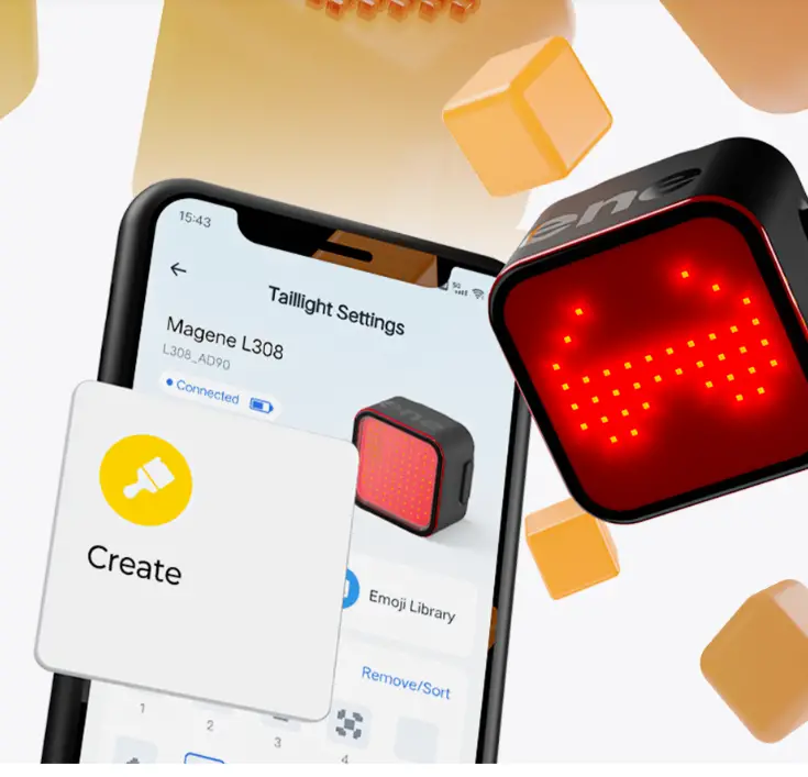 MAGENE L308 Intelligent Expression Tail Light