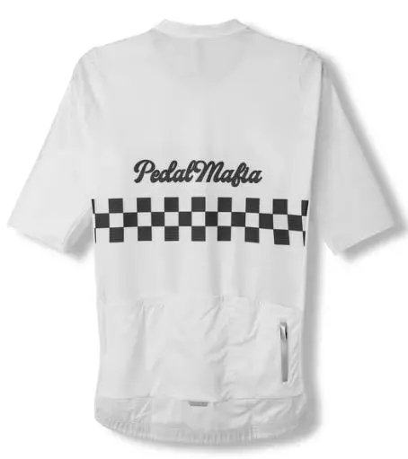 PEDAL MAFIA MENS ARTIST SERIES JERSEY - CYCLO RETRO WHITE AUTHENTIC