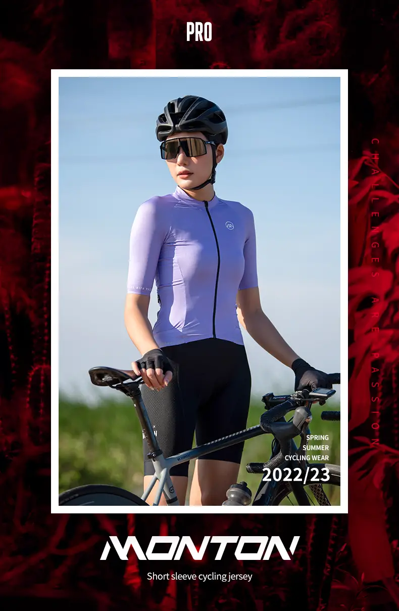 MONTON WOMEN CYCLING SHORT SLEEVE  JERSEY PRO ELESU