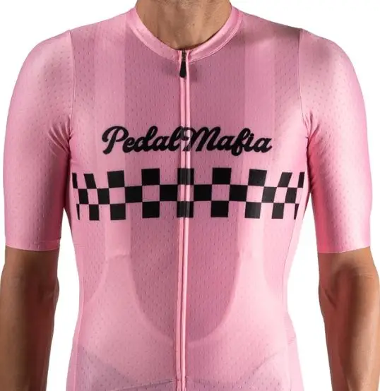 PEDAL MAFIA MENS ARTIST SERIES JERSEY - CYCLO RETRO PINK AUTHENTIC