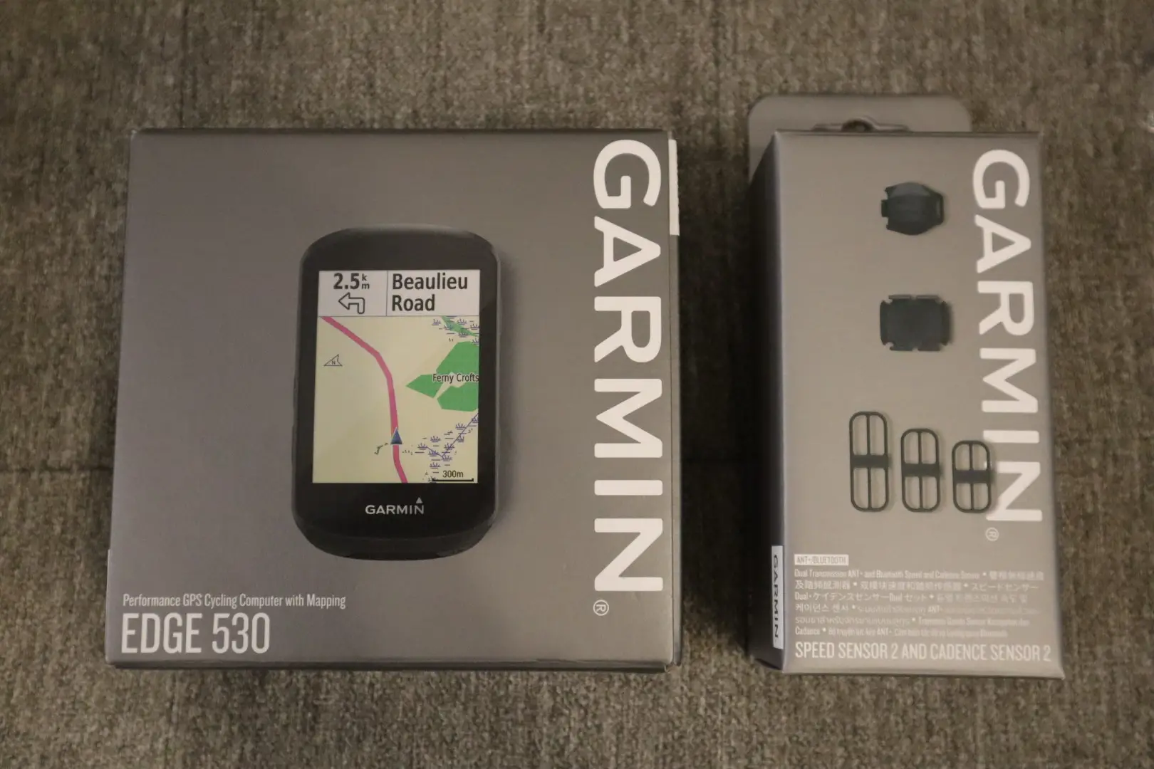 GARMIN EDGE 530 SENSOR BUNDLE GPS BIKE COMPUTER