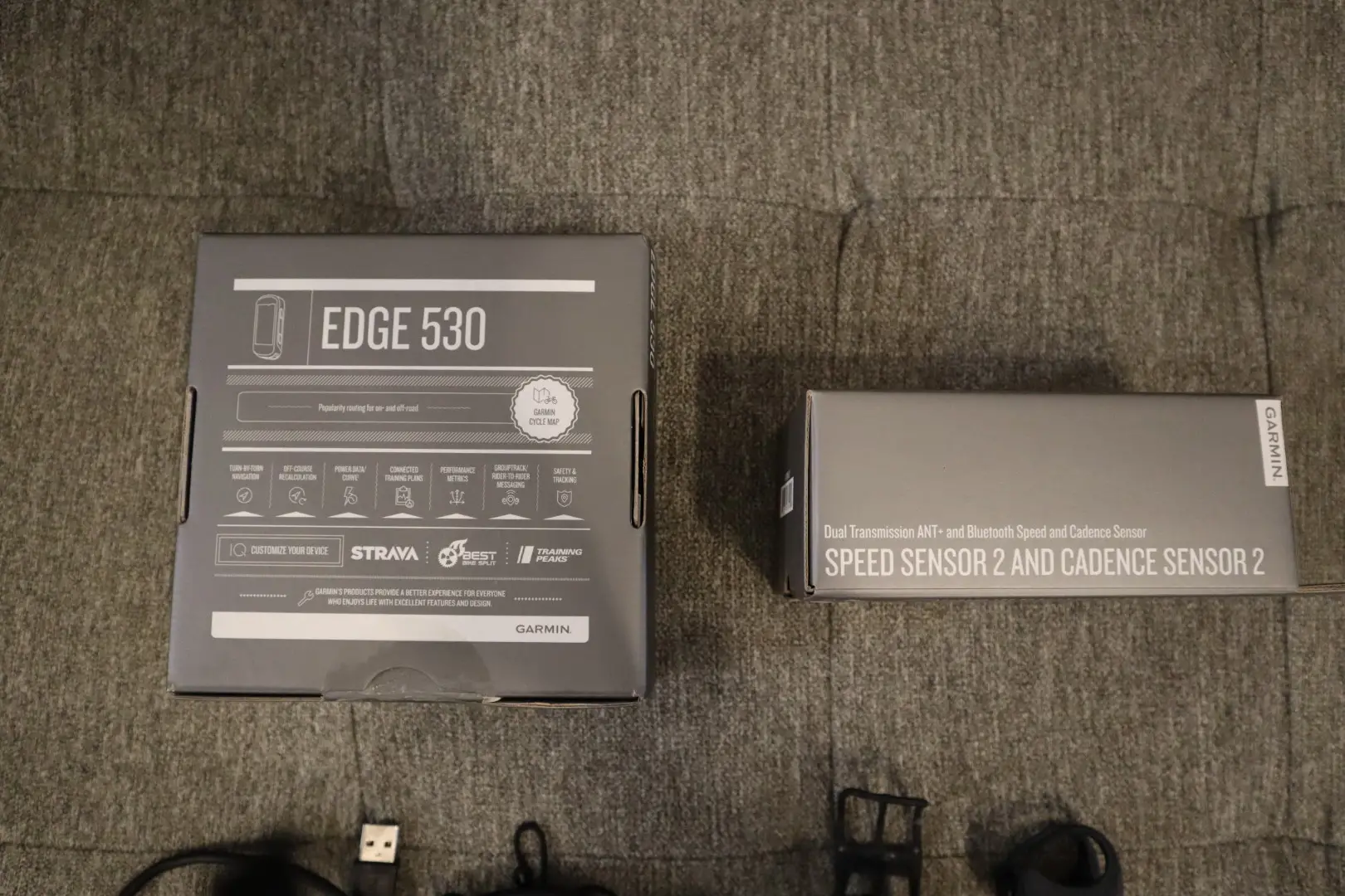 GARMIN EDGE 530 SENSOR BUNDLE GPS BIKE COMPUTER