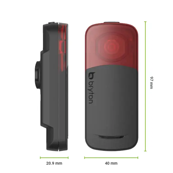Bryton Gardia R300L Rearview Radar & Tail Light