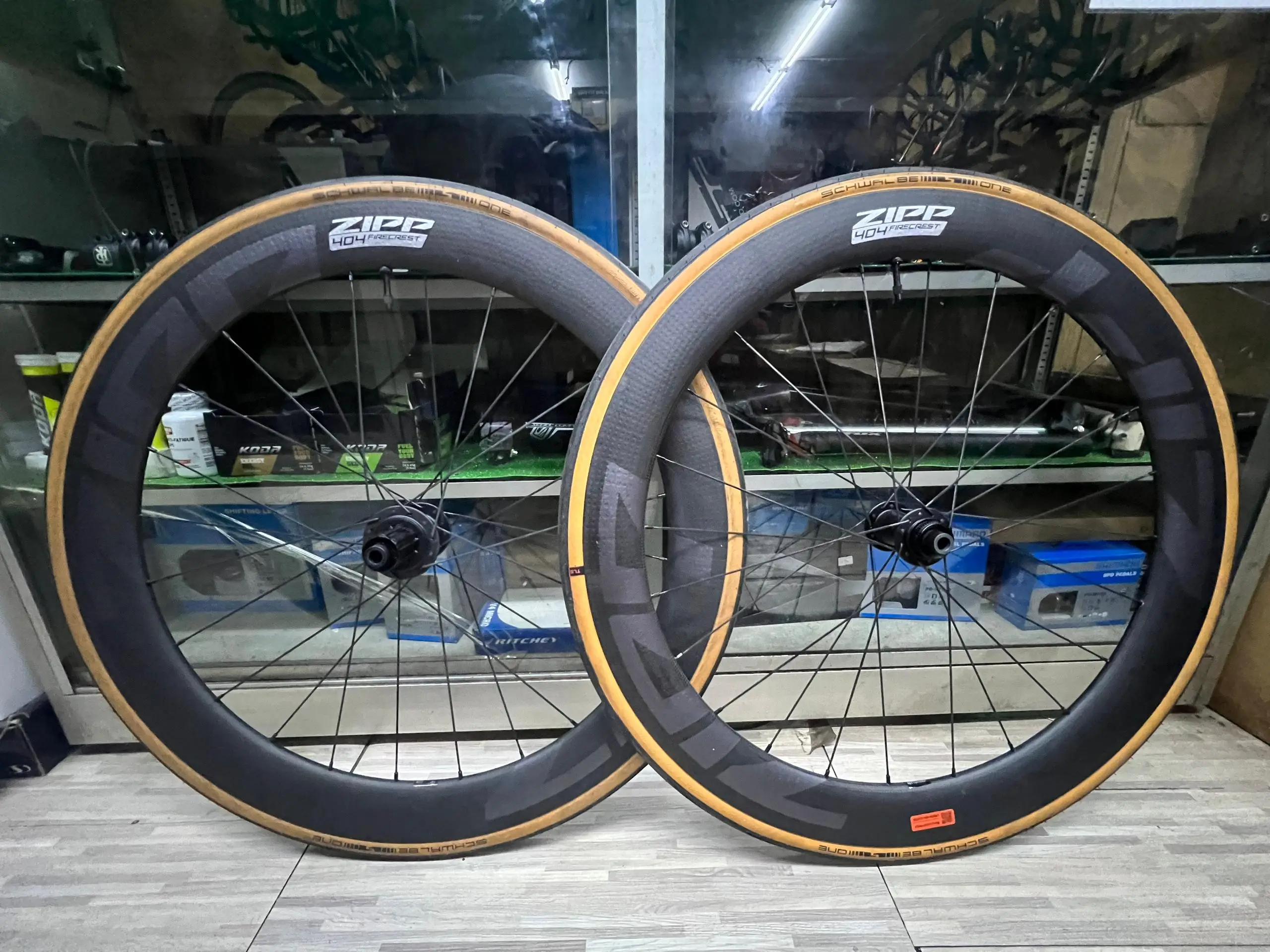 WHEELSET ZIPP FIRECREST 404 CARBON