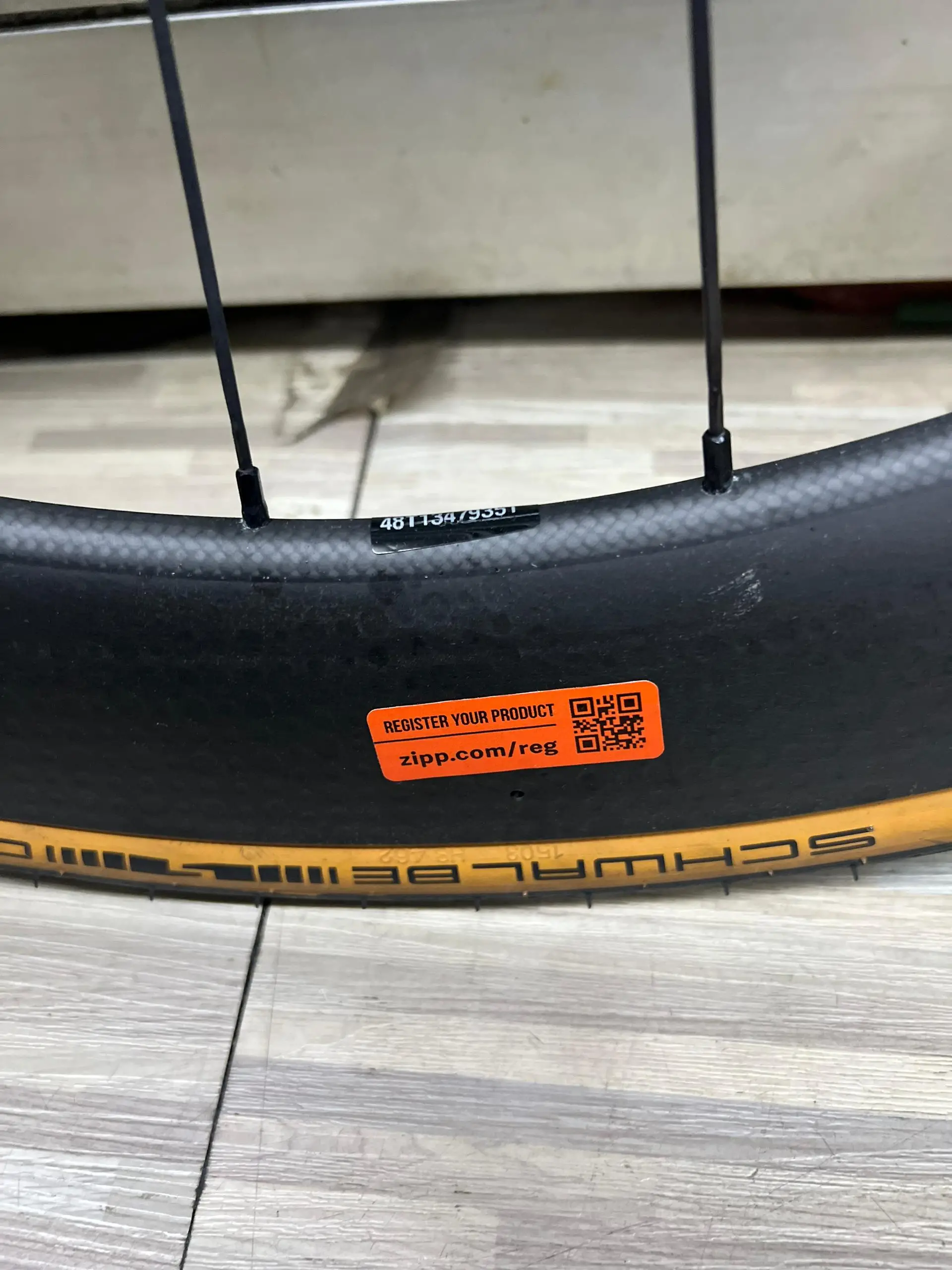 WHEELSET ZIPP FIRECREST 404 CARBON