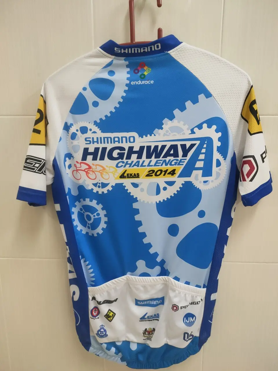 2014 Shimano Lekas Used Event Jersey