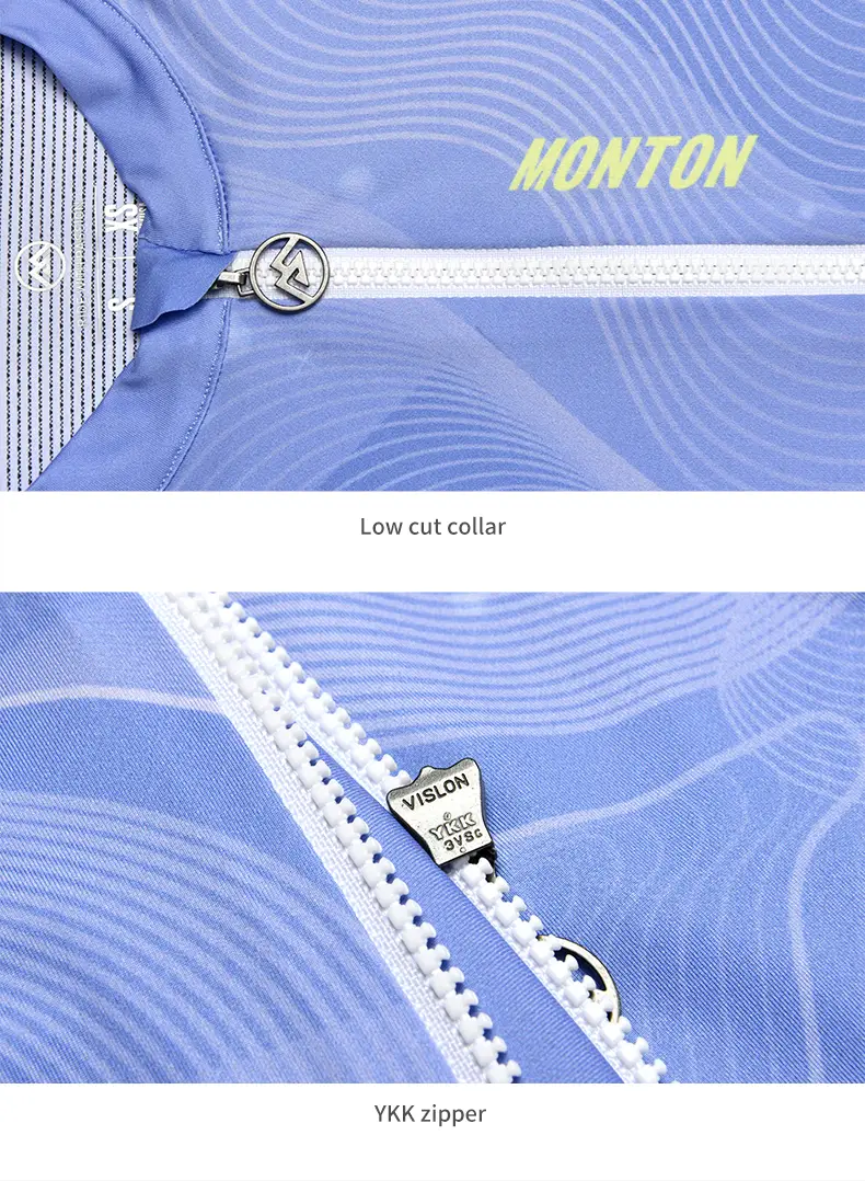 MONTON WOMENS CYCLING SHORT SLEEVE JERSEY POLESTAR