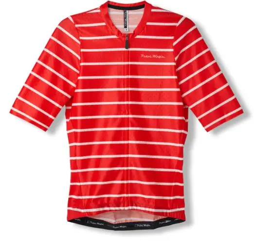 PEDAL MAFIA MENS ARTIST SERIES JERSEY PAST TIME- RED VS WHITE AUTHENTIC