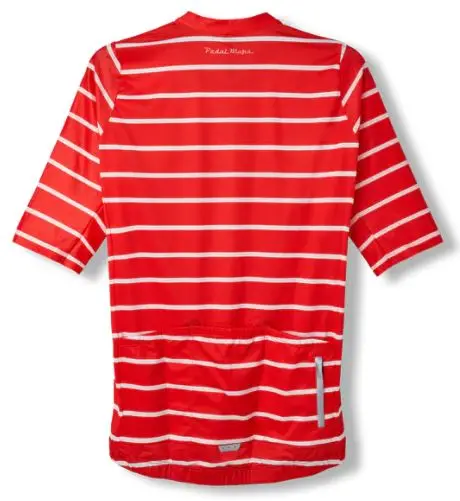 PEDAL MAFIA MENS ARTIST SERIES JERSEY PAST TIME- RED VS WHITE AUTHENTIC