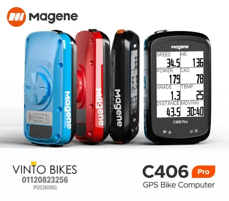 Magene C406 PRO GPS BIKE COMPUTER Support navigation and route planning
