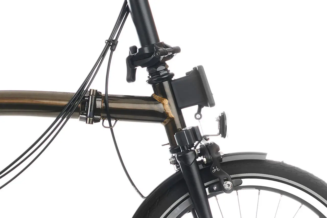 Limited Edition Brompton C Line Explore - Black Lacquer