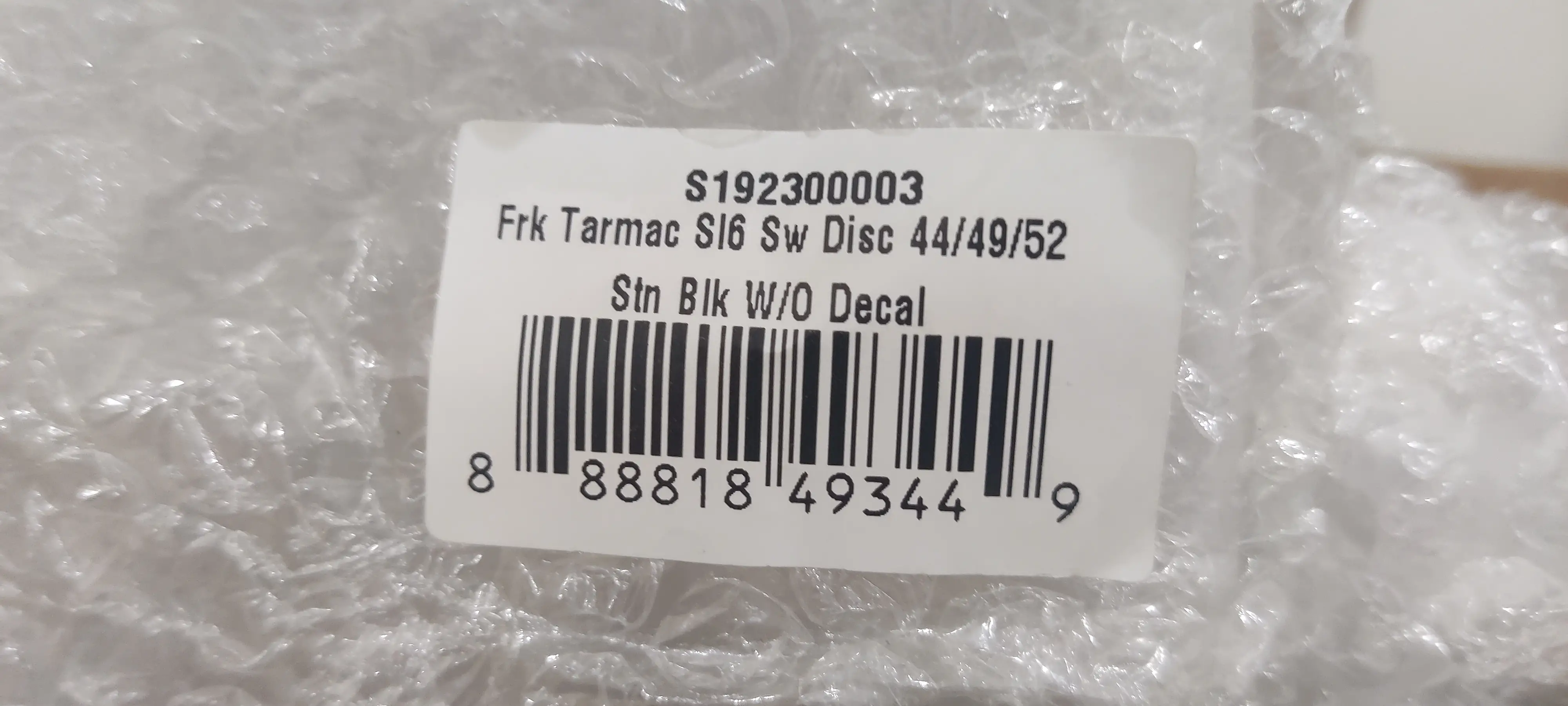 Specialized Tarmac SL6 Disc Fork V1 (S192300003)