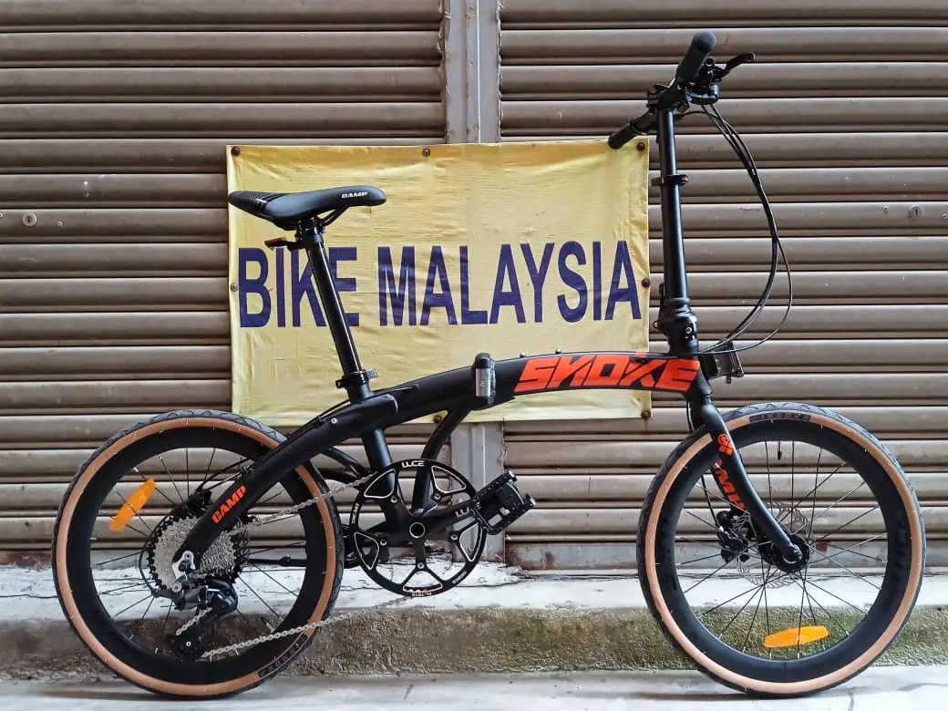 CAMP SNOKE FOLDING BIKE SHIMANO DEORE 12-SPEED