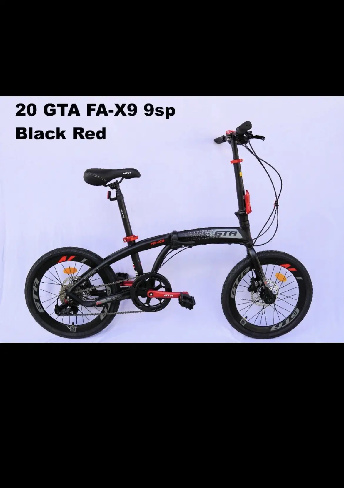 20 GTA FA-X9 9sp Black Red