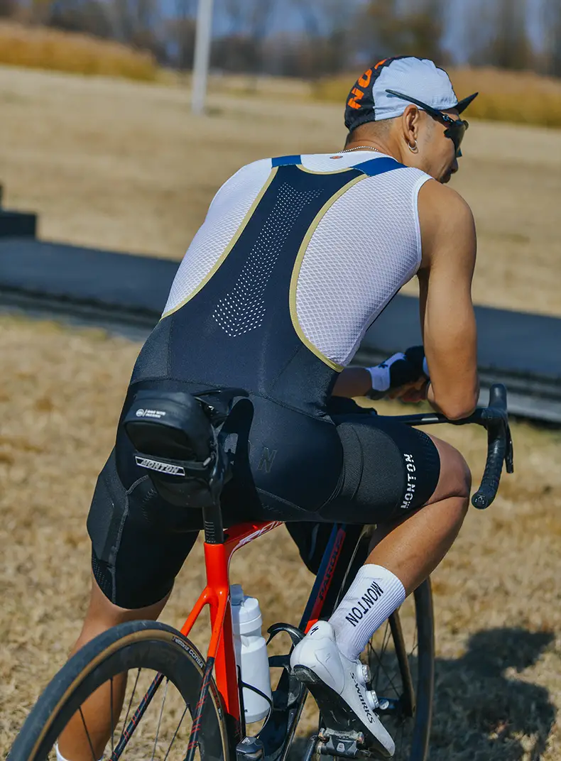 MONTON MENS CYCLING BIB SHORTS TRAVELER