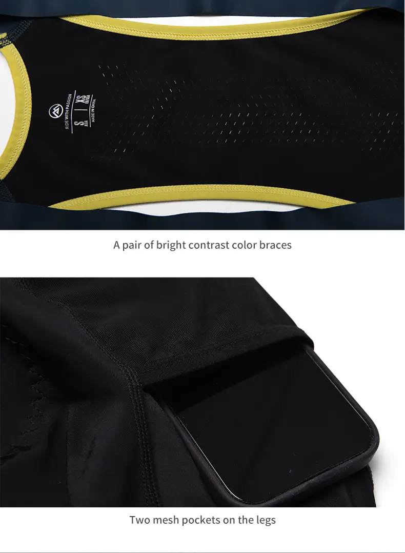 MONTON MENS CYCLING BIB SHORTS TRAVELER