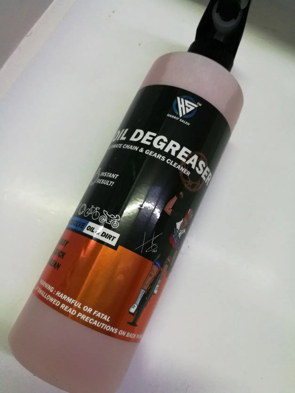 HARRIF SALEH OIL DEGREASER BICYCLE DEGREASER