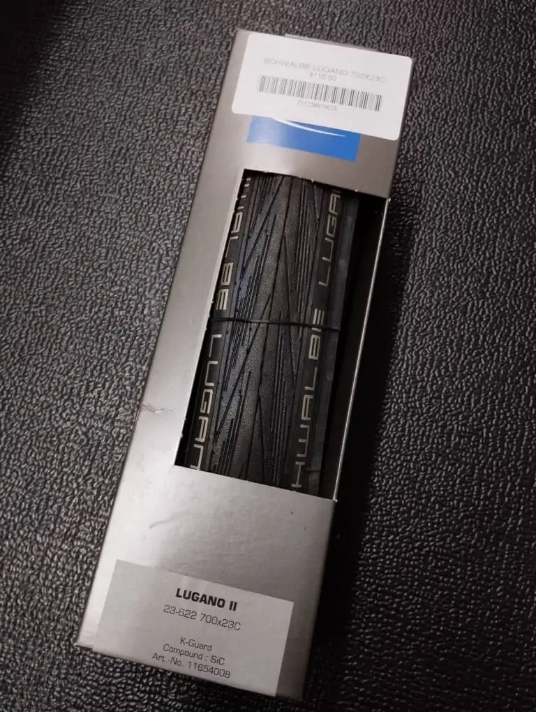 SCHWALBE LUGANO 2 ROAD TIRE BICYCLE TYRE 700x23C