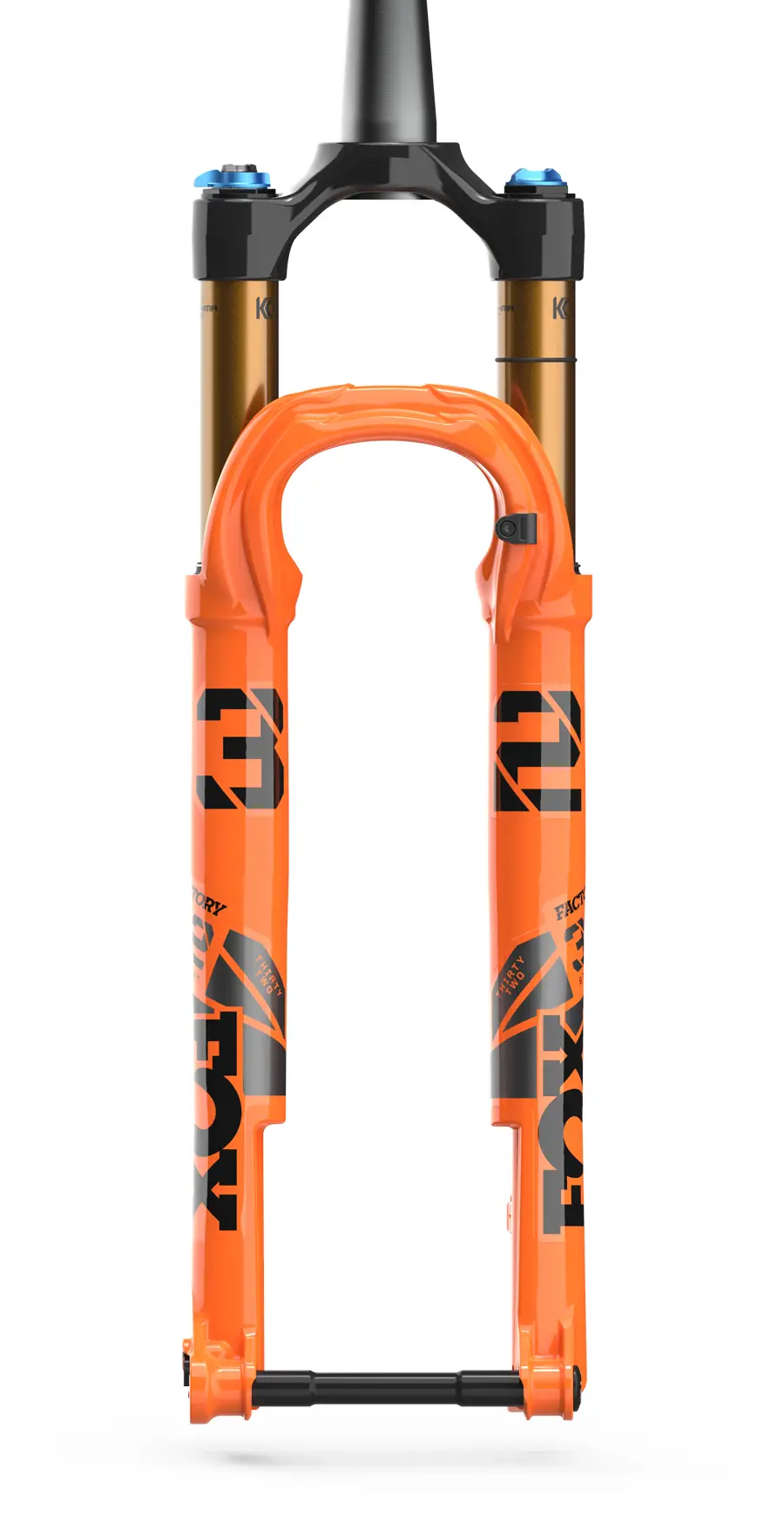 FOX 32, 29, STEP-CAST FACTORY FIT4 FORKS | ORANGE | BLACK